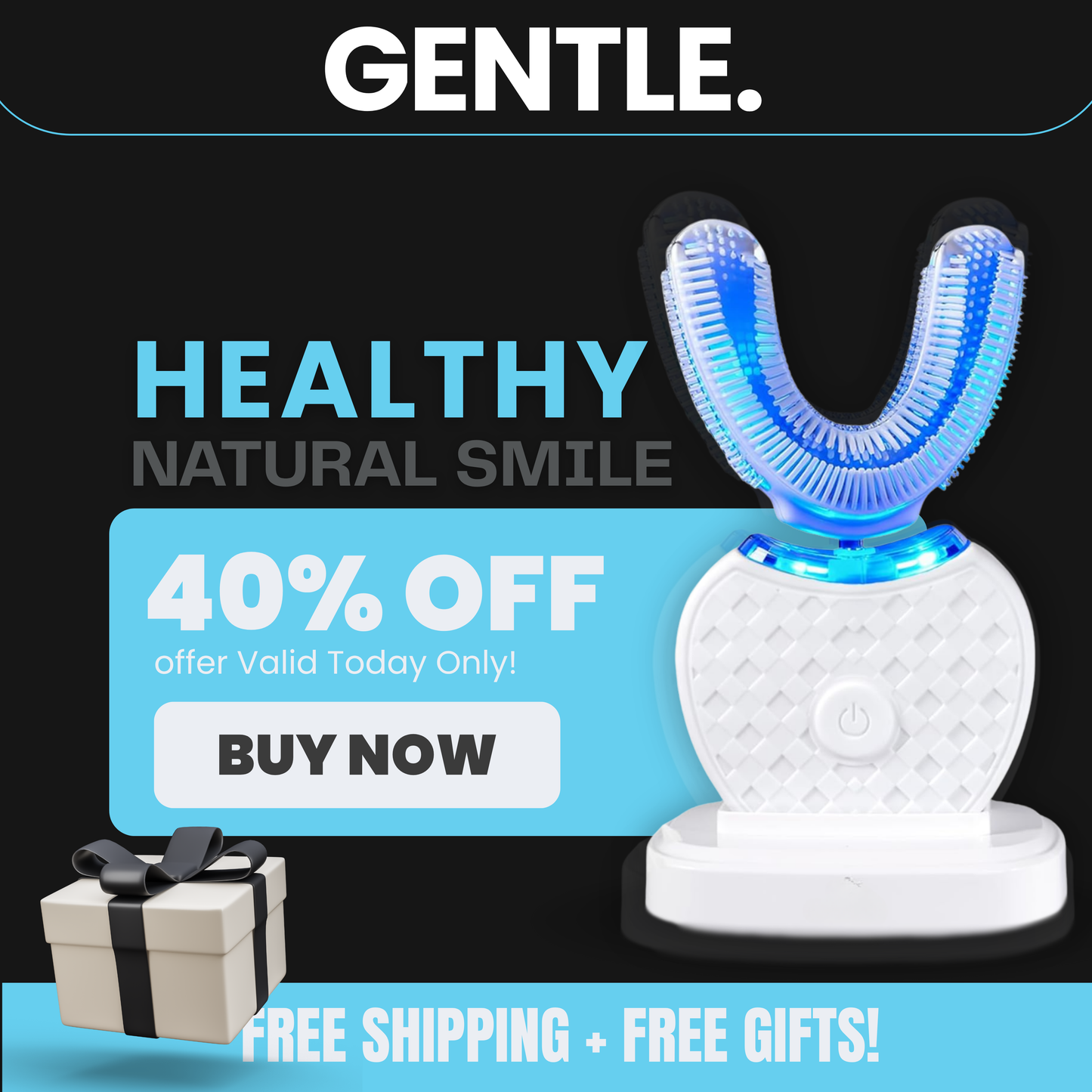 GENTLE - Automatic Toothbrush