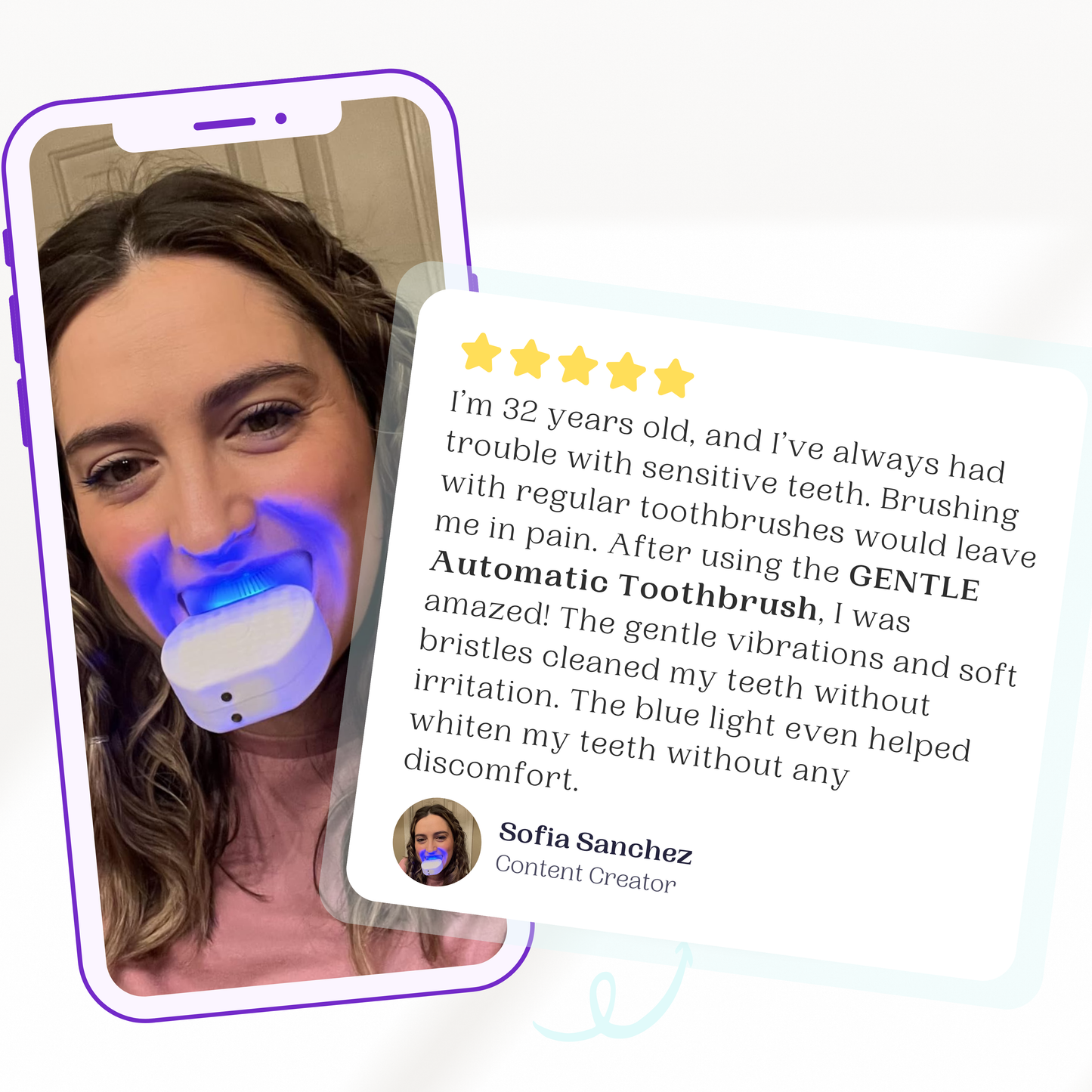 GENTLE - Automatic Toothbrush